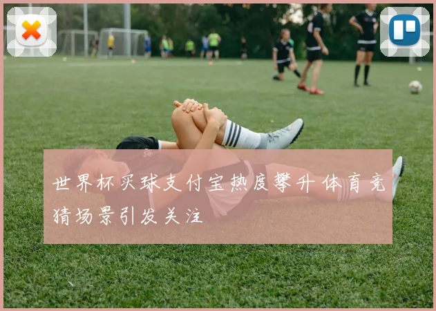 世界杯买球支付宝热度攀升 体育竞猜场景引发关注